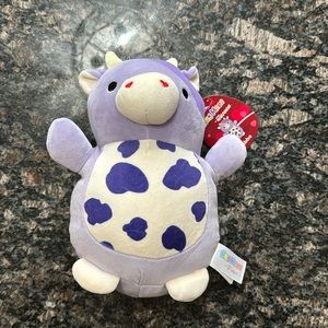 Squishmallow Hugmees Bubba Cow 10”